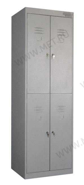 ШРК-24-600 (60*50*185) Шкаф для одежды  металлический от производителя