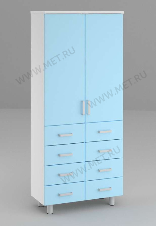 ШК13-07 МДФ Шкаф для документов с дверями и выдвижными ящиками (800*382*1860) от производителя