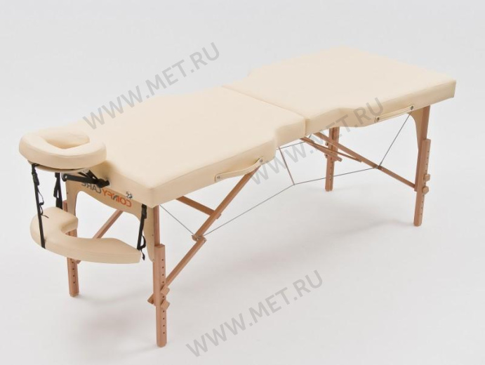 Wendermann Wood Advanta Складной массажный стол с рамой из бука, бежевый - серия Professional от производителя
