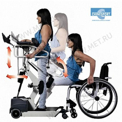 STRUZZO 3420 Вертикализатор-коляска для домашнего использования от производителя