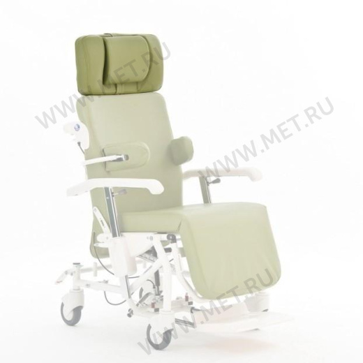 Vermeiren Alesia Подголовник регулируемый и съёмный зелёного цвета для гериатрического кресла Vermeiren Alesia от производителя