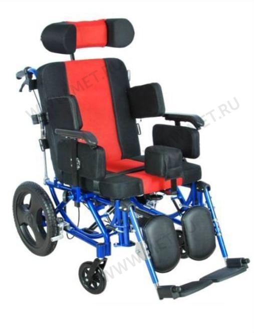 FS204BJG Детское кресло-каталка с ДЦП-функционалом, ширина сиденья 41 см от производителя