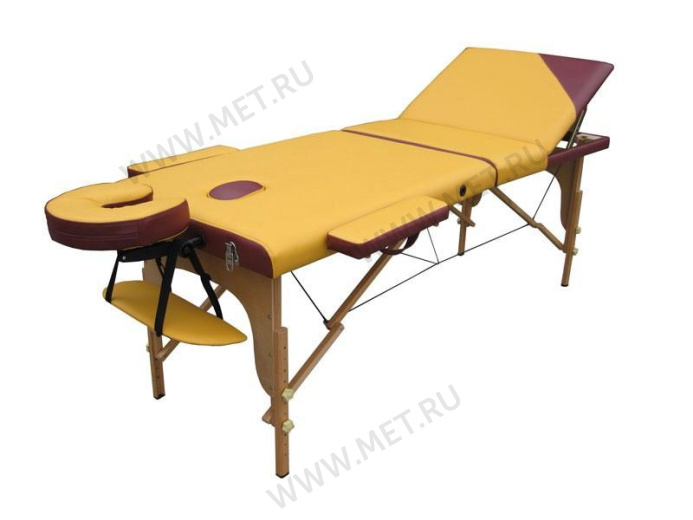 US MEDICA Sakura Складной массажный стол с поднимающимся сегментом ножной панели от производителя