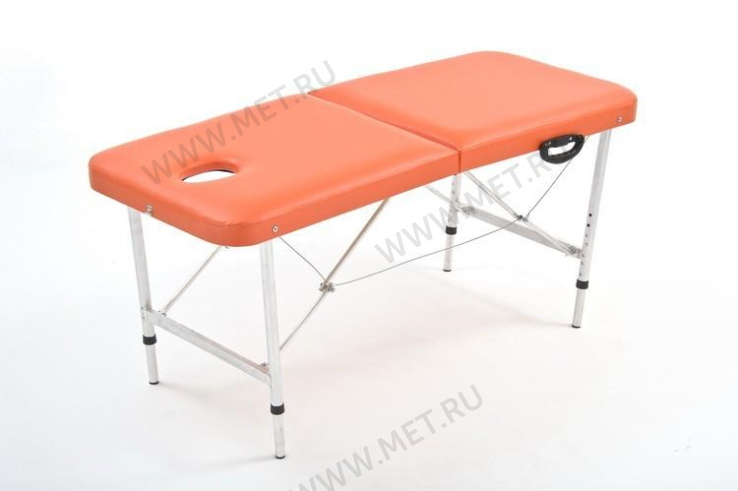 Оранжевый чемодан Массажный стол складной с фиксированной высотой, легкий, оранжевый от производителя
