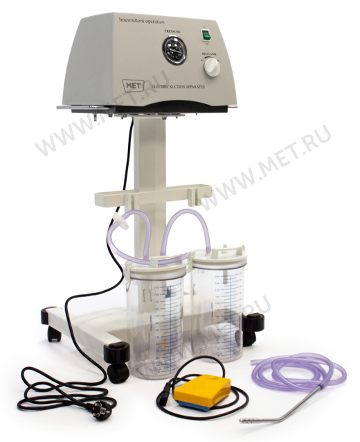 MET OX-340 Медицинский хирургический аспиратор (отсасыватель) от производителя