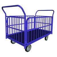 Тележка с трубчатыми бортами для перевозки мягких грузов весом до 700 кг