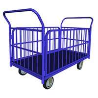 Тележка с трубчатыми бортами для перевозки мягких грузов весом до 700 кг