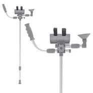 Костыль с держателем предплечья для сочетанных травм и пр.