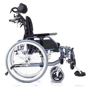 Кресло-коляска  с регулируемой спинкой на газовых амортизаторах, ширина сиденья 45,5 см