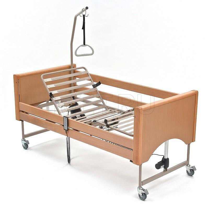 Luna Домашняя медицинская кровать Vermeiren (Бельгия), с электроприводами и матрасом