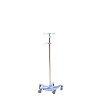 Инфузионная стойка-штатив/"ходунок"  с ручкой