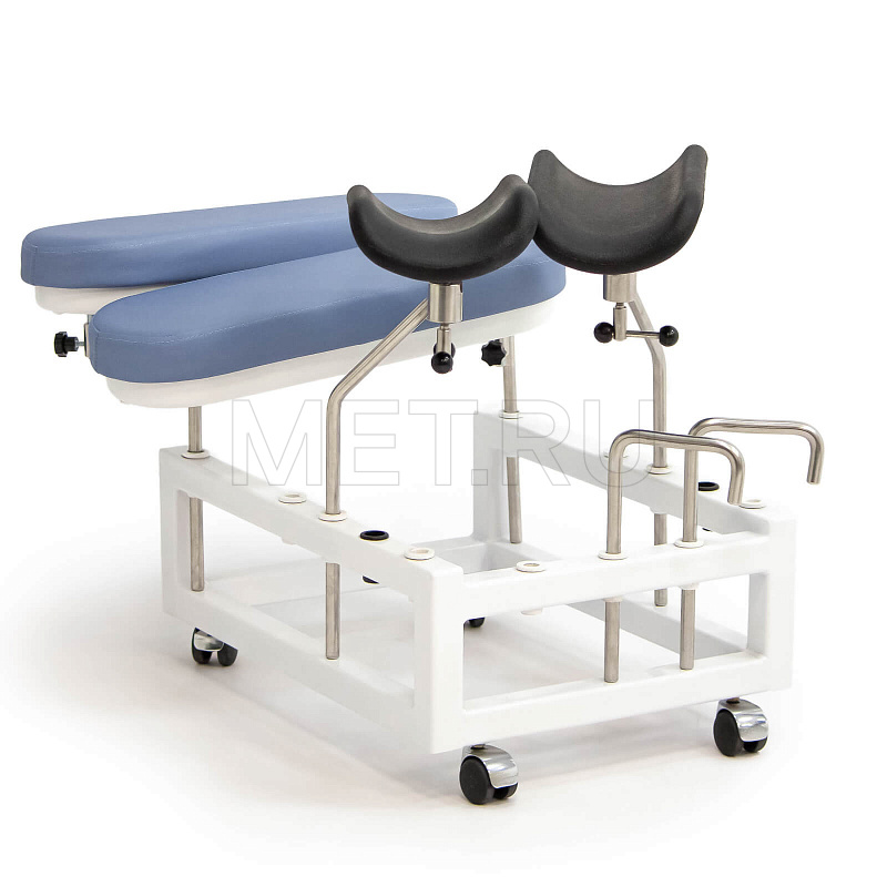 МЕТ GK 05   Универсальное гинекологическое и проктологическое кресло с электроприводом, платформой для аксессуаров и стулом для врача от производителя