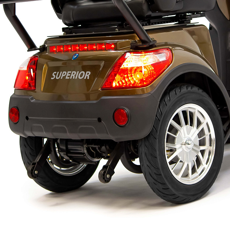 MET SUPERIOR 800 C Электрическое кресло-коляска скутер с крышей для инвалидов и пожилых людей с подогревом сиденья  MET