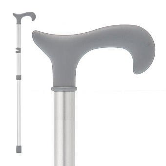 Трость опорная с рукояткой-крюком для средней кисти