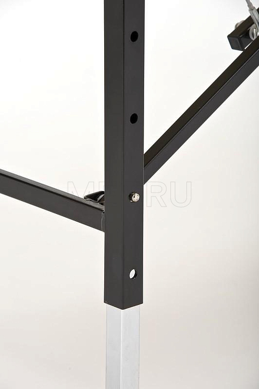 Wendermann Steel 02  (JFST02) Удлиненный до 195 см раскладной массажный стол на стальном каркасе, кремовый MET