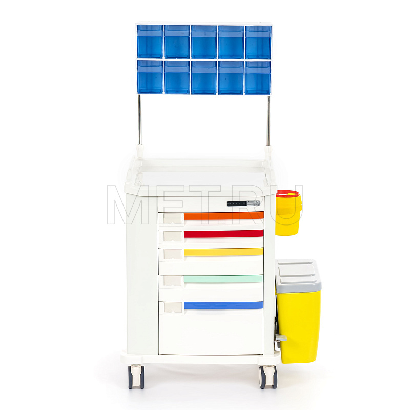 МЕТ PSC-160 Тележка-тумба медицинская универсальная