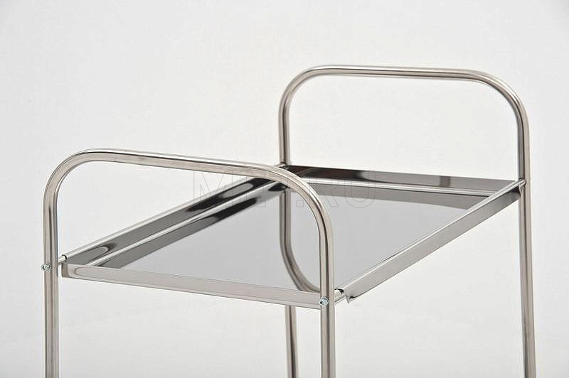 СИ.Б3.02.04 (2Н) Столик инструментальный малый, нерж. сталь, разборный (размер 370х620мм) MET