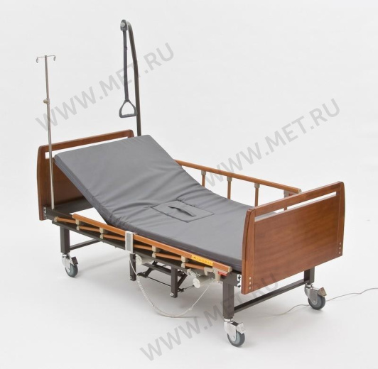 DB-10 WOOD Функциональная электрическая четырёхсекционная кровать с туалетом от производителя