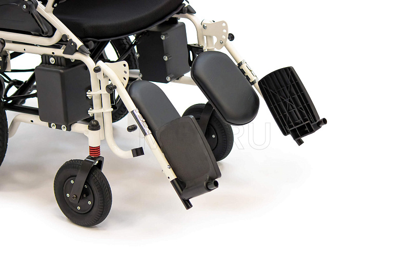 MET COMFORT 85 Электрическая, складная кресло коляска раскладываемая в горизонталь, с self-откидной спинкой