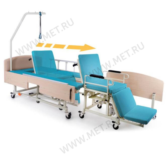 MET INTEGRA ELECTRO Электрическая функциональная кровать со встроенным креслом-каталкой от производителя