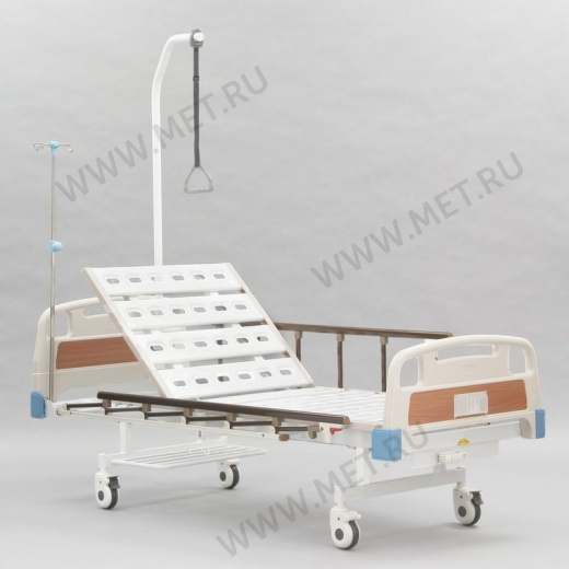 RS-112А Двухсекционная кровать с винтовой регулировкой положения изголовья от производителя