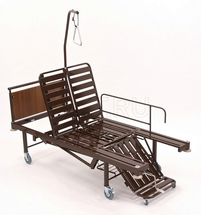 КМФ 942 ПЕРЕВОРОТ с/у правостороннее Кровать функциональная медицинская с функцией переворота и сан.оснащением от производителя