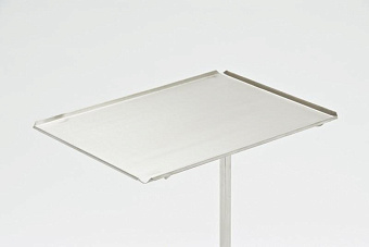 Столик манипуляционный из нерж.стали, 50х70см