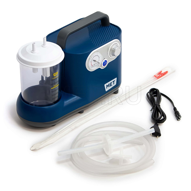 Y MET OX-210 Портативный хирургический аспиратор (отсасыватель)  МЕТ