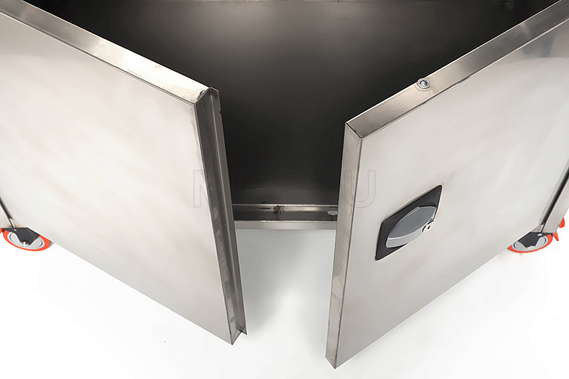 МЕТ ТN-530 Стол анестезиолога с двумя выдвижными ящиками и отделением, столешница закаленное стекло от производителя