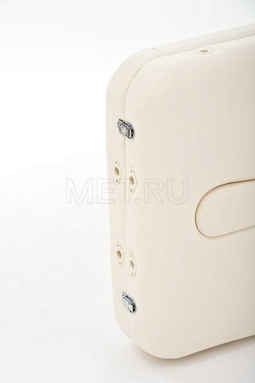 Med-Mos JF-AY01 Массажный стол складной  двухсекционный на деревянном каркасе, бежевый MET