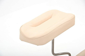 Кресло донорское с двумя подлокотниками, газлифт, бежевое