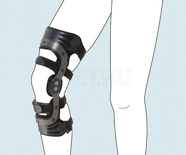 50K13 Genu Arexa OttoBock (S, левый) Коленный ортез, жёсткий МЕТ