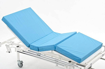 Матрас четырёхсекционный поролоновый, в чехле из ткани Комфорт