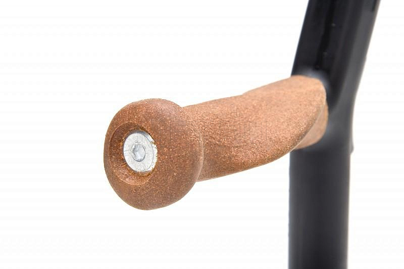 REBOTEC Комфорт Софт-Натур (правый) Костыль-канадка с рукояткой из пробкового дерева под правую руку, Германия