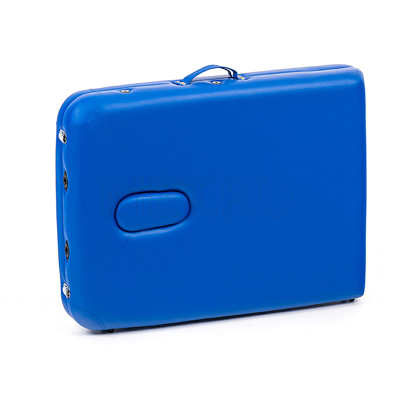 MET Comfort A2 Стол массажный СУПЕРЛЕГКИЙ, алюминий, синий МЕТ