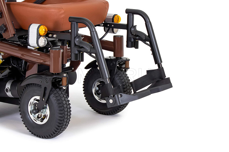 MET CRUISER 21 Кресло-коляска электрическая с сиденьем автомобильного типа коричневого цвета