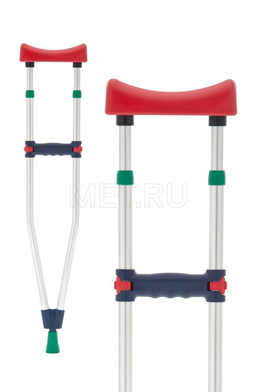REBOTEC Квик ен Изи Костыль подмышечный, детский, высота валика 83-103 см, пр-во Германия