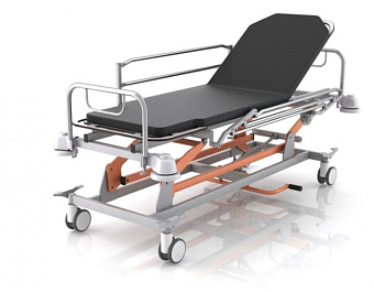 Каталка для перевозки пациентов гидравлическая, R-прозрачная