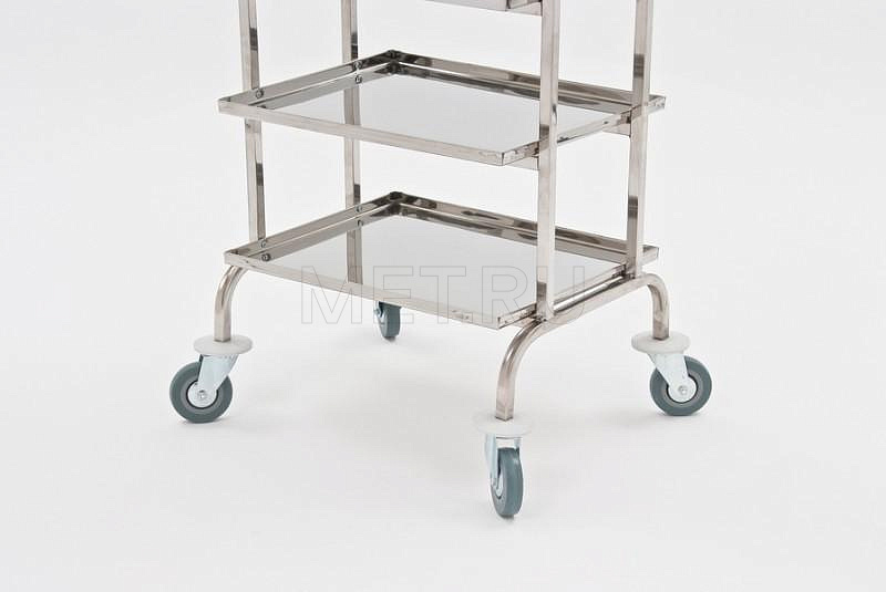 СМ.03.01 Н Стол манипуляционный 3 полки, выдвижной ящик (нерж) от производителя