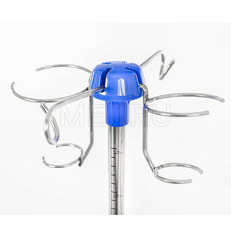 МЕТ GF12 Инфузионная стойка-штатив/"ходунок" с ручкой и съемным лотком MET