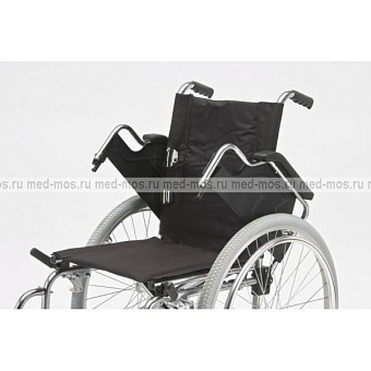 Кресло-коляска механическое стальное (пневмо)