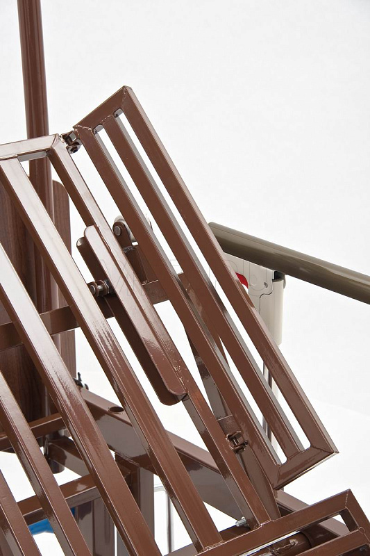 УЦЕНКА МЕТ REMEKS Медицинская кровать для ухода за лежачими больными с  переворотом, туалетом и матрасом МЕТ