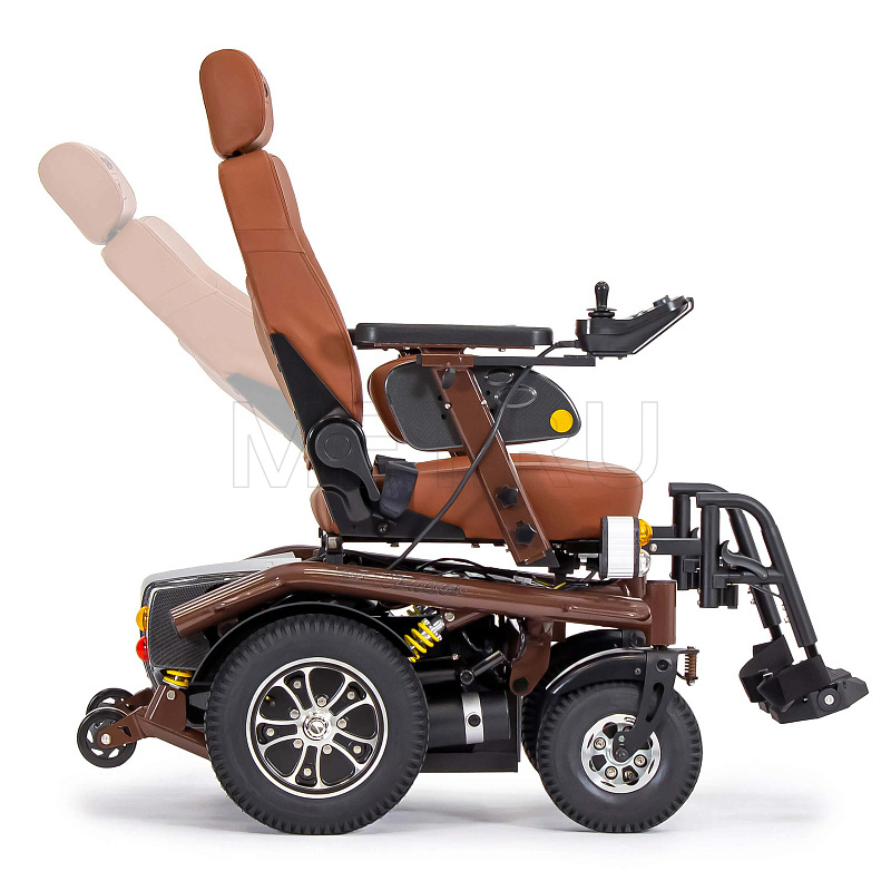 MET CRUISER 21 Кресло-коляска электрическая с сиденьем автомобильного типа коричневого цвета МЕТ