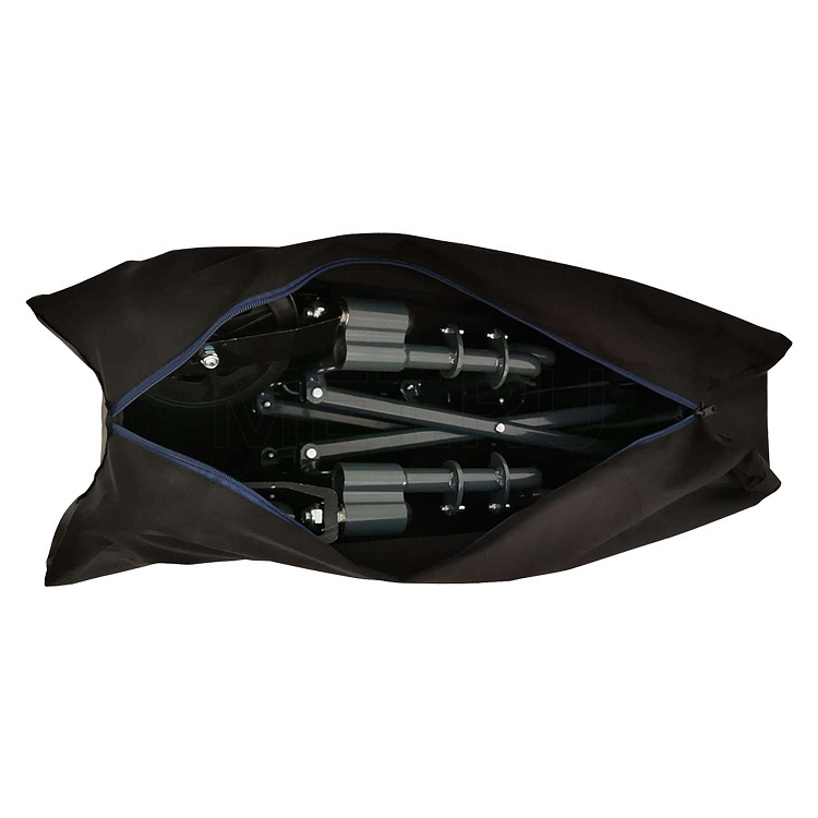 MET 903 Кресло-каталка складная Увеличенного размера, облегчённая, грузоподъемность 130кг MET