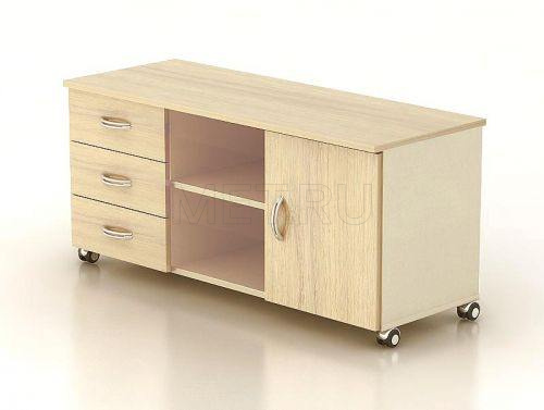 МЕТ Modern М34.4+М35.18+М58.18 Широкая выкатная тумба МЕТ