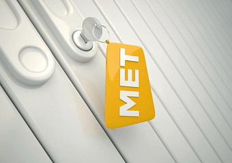 Шкаф медицинский с  роллетами, антибактериальный, разборный 984