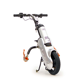 Электропривод для нескладной механической инвалидной коляски