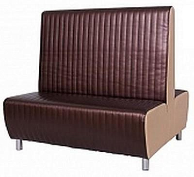 Арсенал 2  (202*122*120 см) Двухсторонний диван в обивке из экокожи 2-й категории