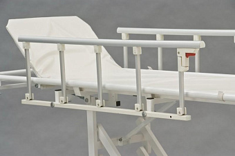 Тележка для перевозки больных с гидравлическим приводом, матрас съемный