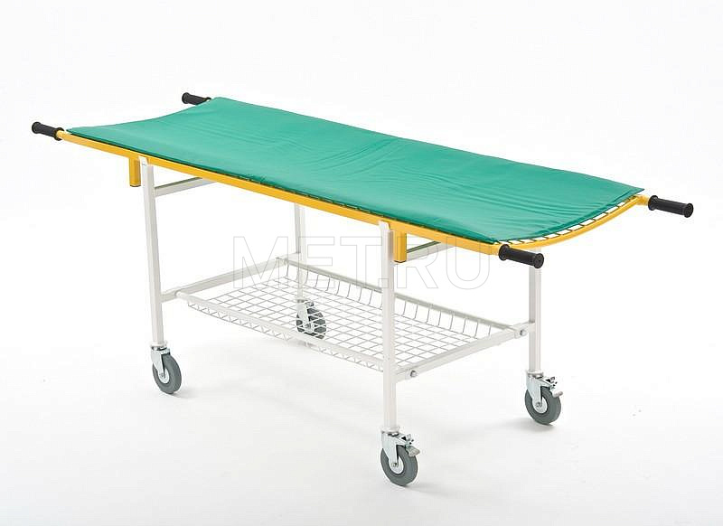 МЕТ ТПБ-01 Тележка для перевозки больных со съёмными носилками (ложе-сетка) от производителя